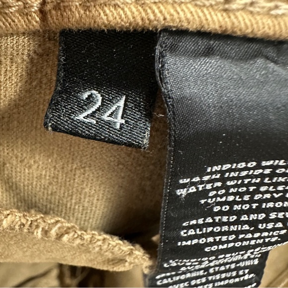 J Brand sz 24 velvet skinny pants, color "Vienna," stretchy, fall, autumn - Picture 9 of 10